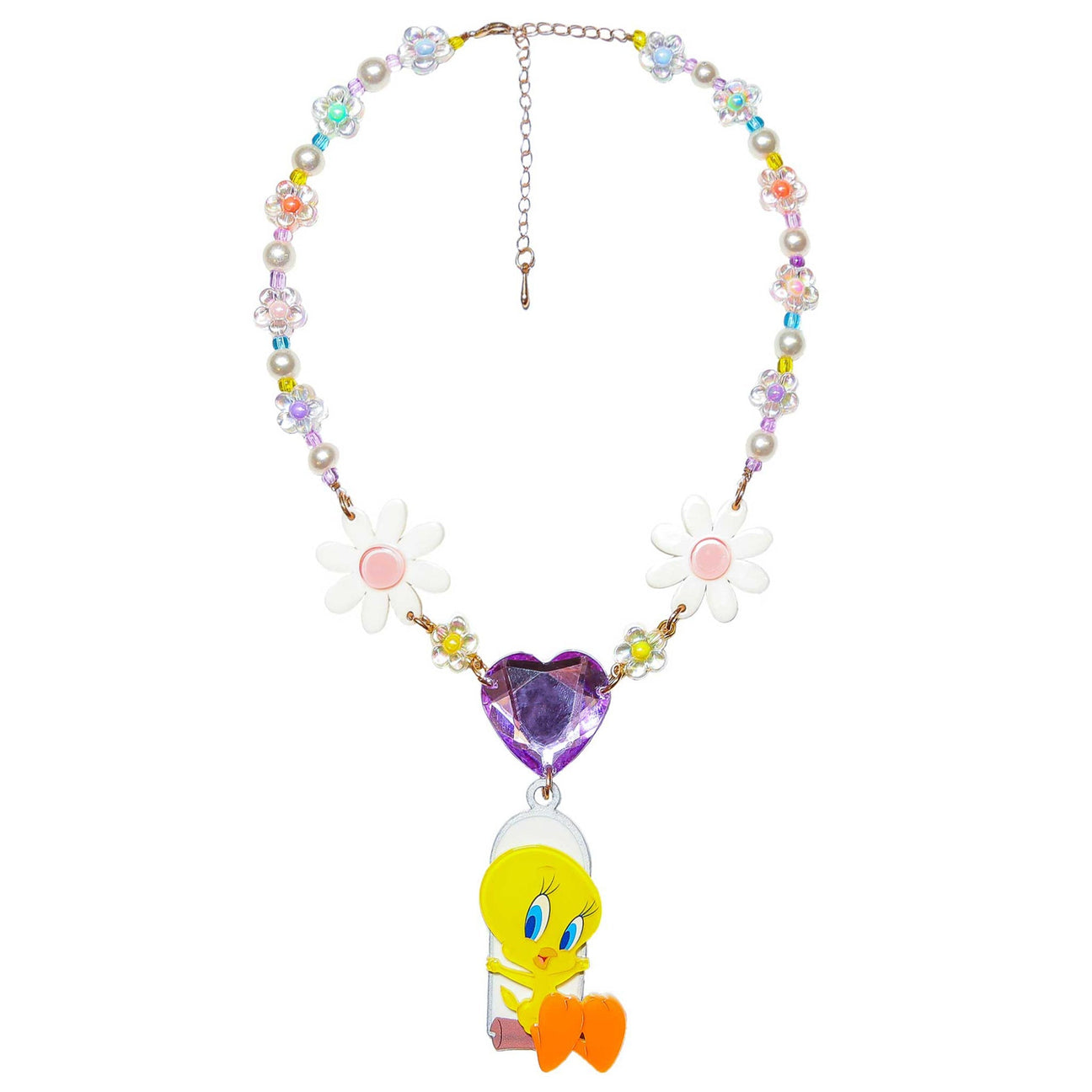 Flowers for Tweety Necklace